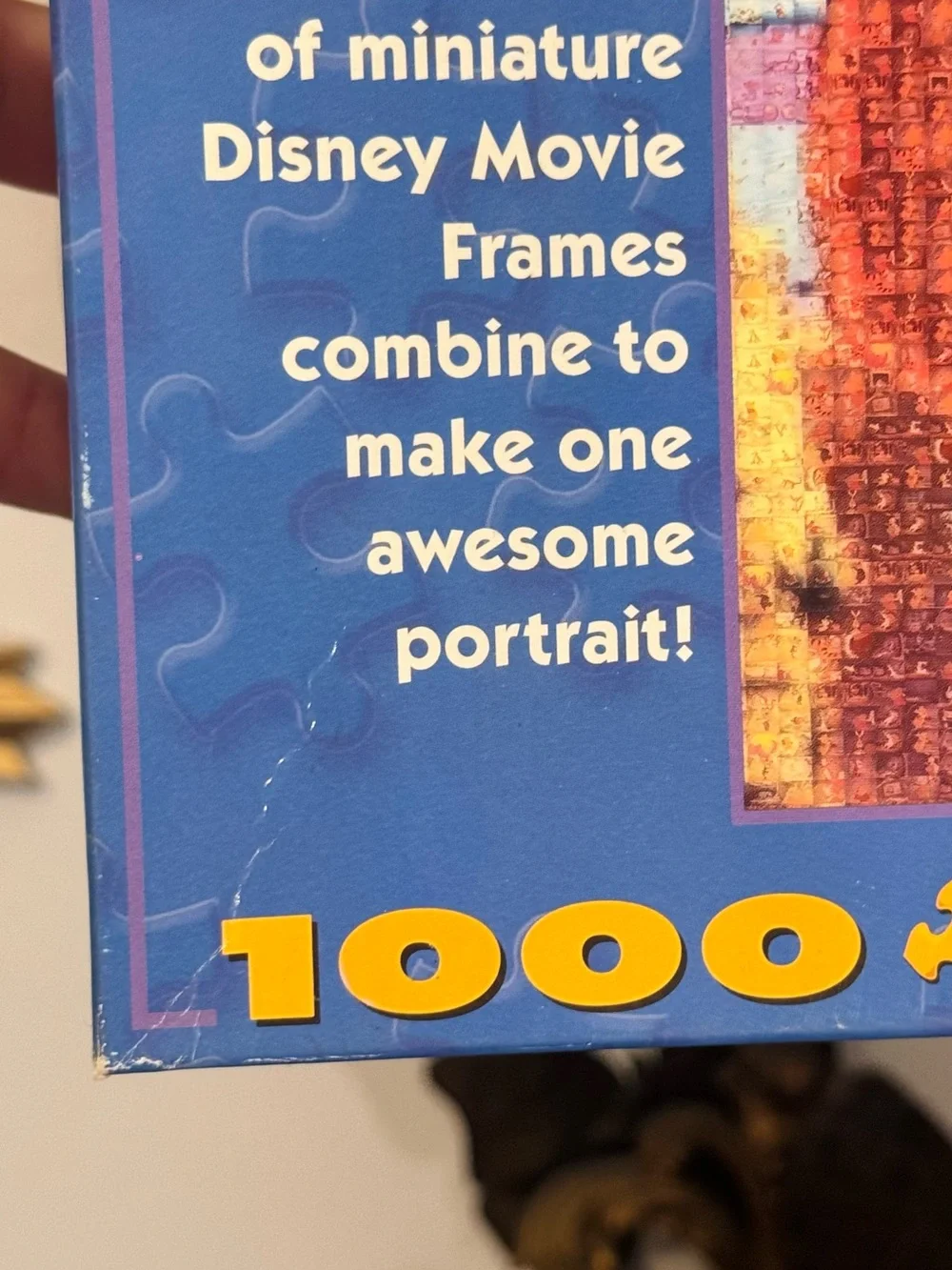 Vintage Disney Photomosaics Winnie the Pooh Jigsaw Puzzle